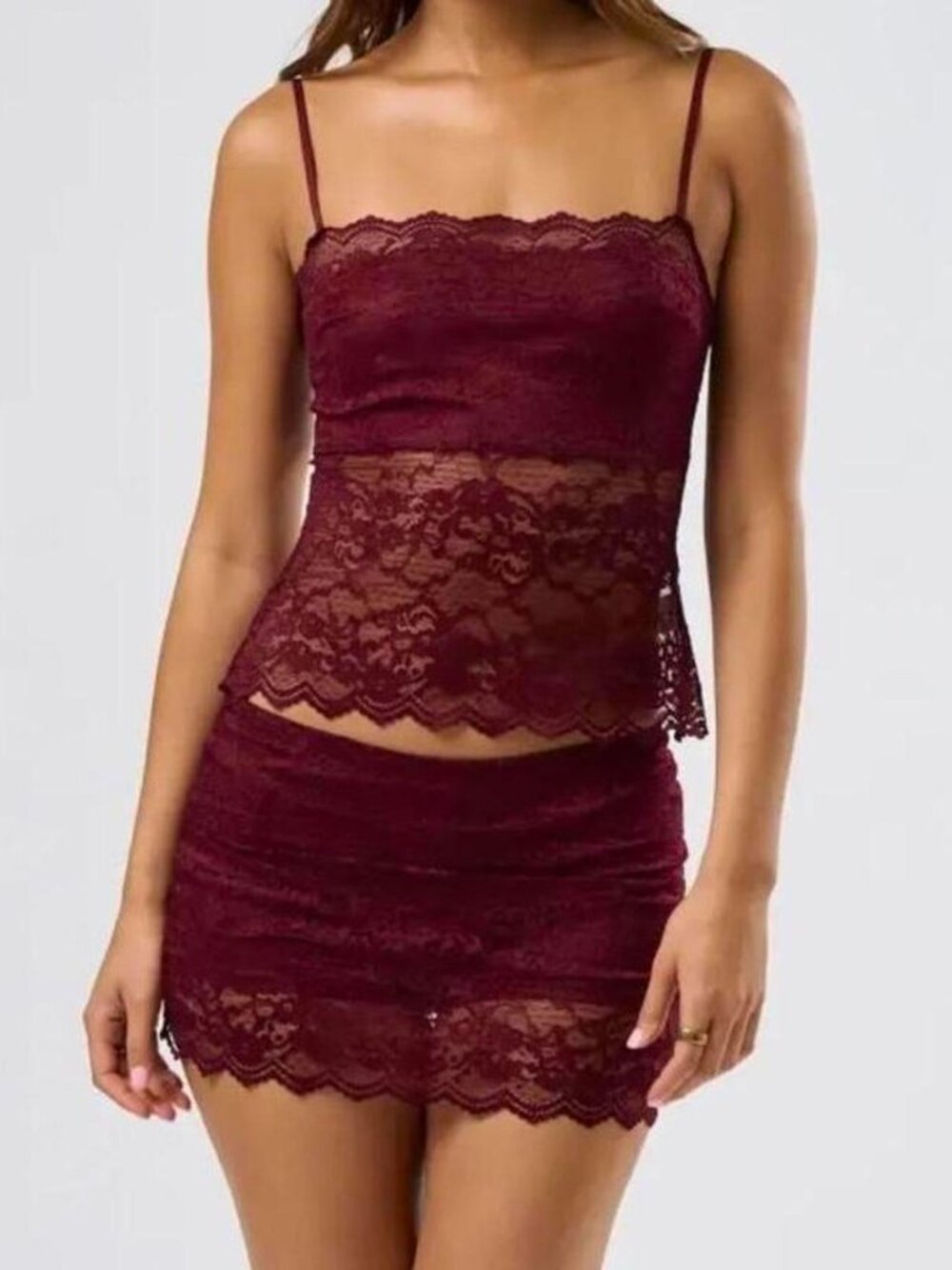 Ruby Lace Set